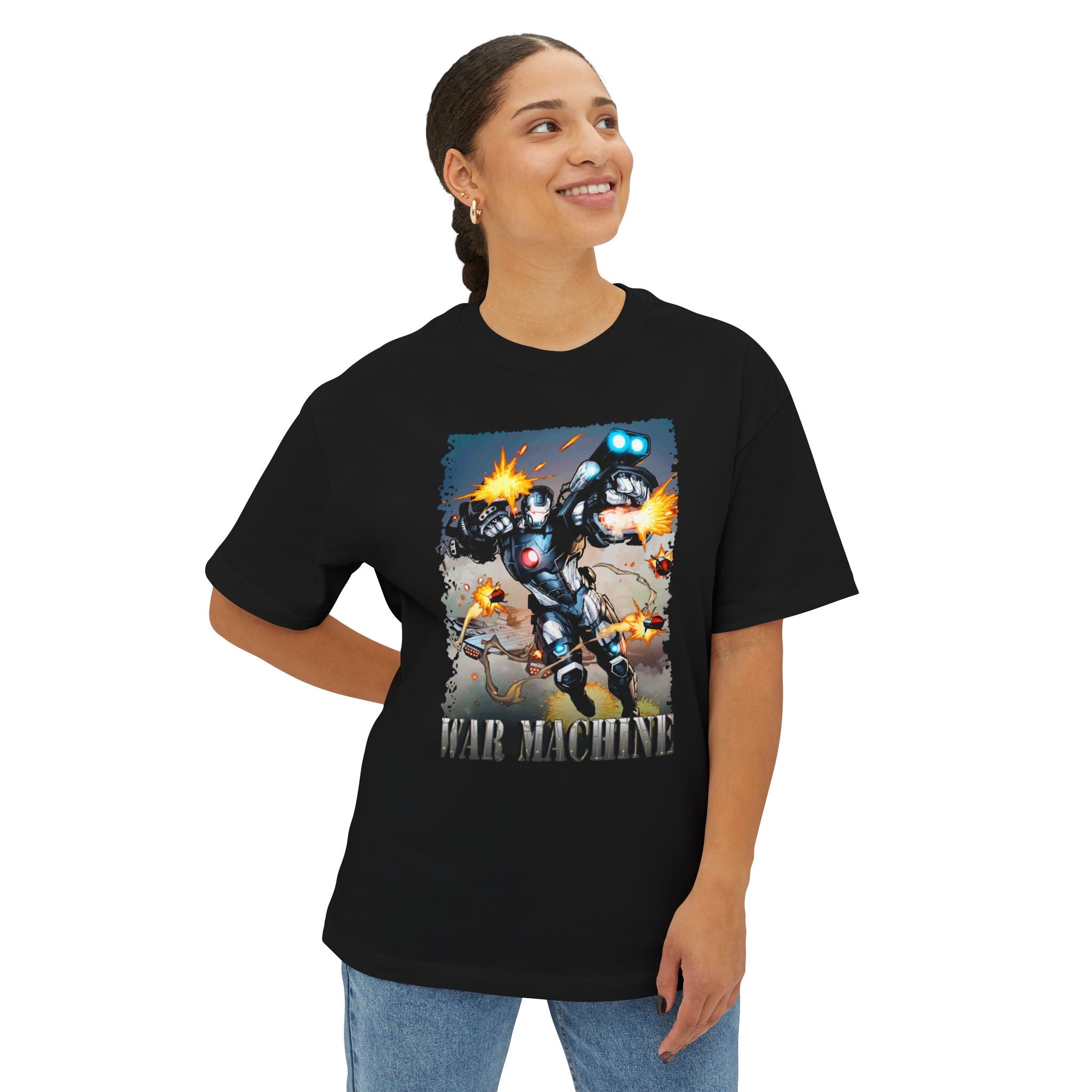 War Machine Graphic Oversized Tee